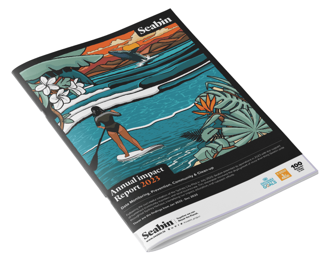 Seabin Annual Impact Report Cover